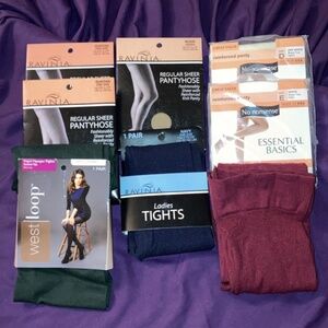 Vintage deadstock pantyhose lot